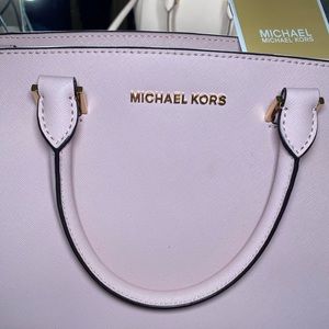 Light Pink Michael Kors Crossover Bag